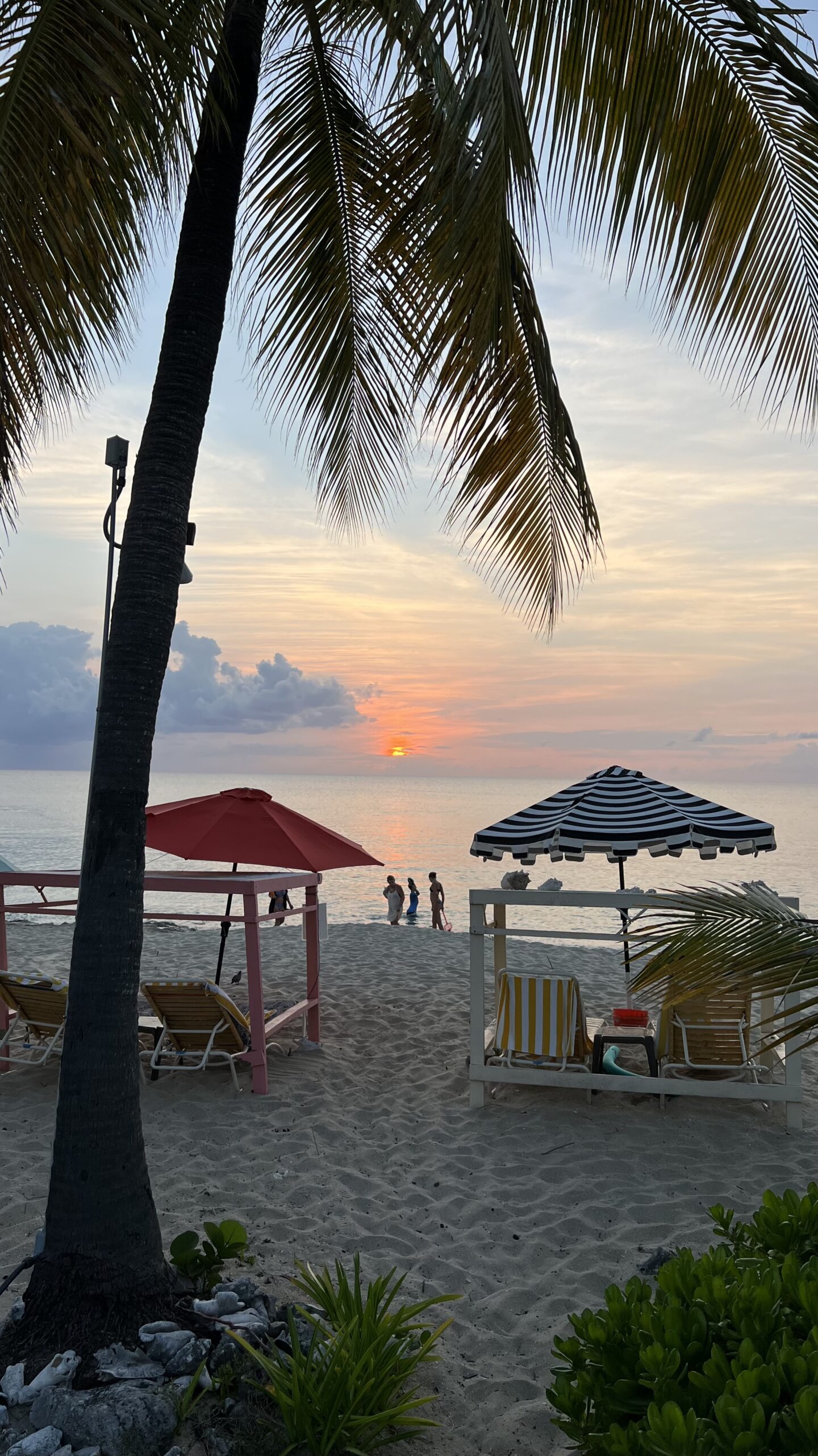 cottages exterior 2 Photo of the beach at sunset