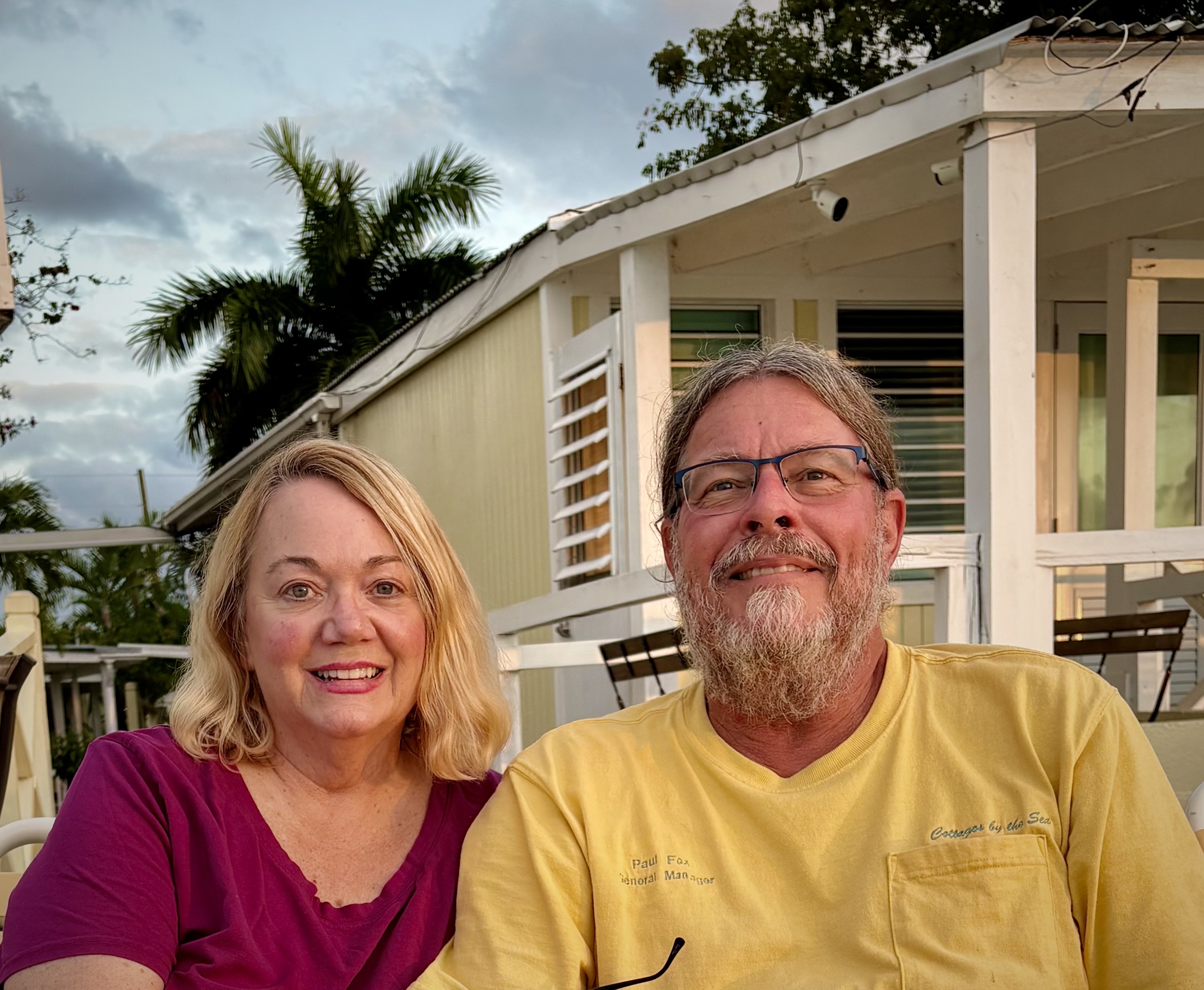 Wedding photo of Tom and Carol